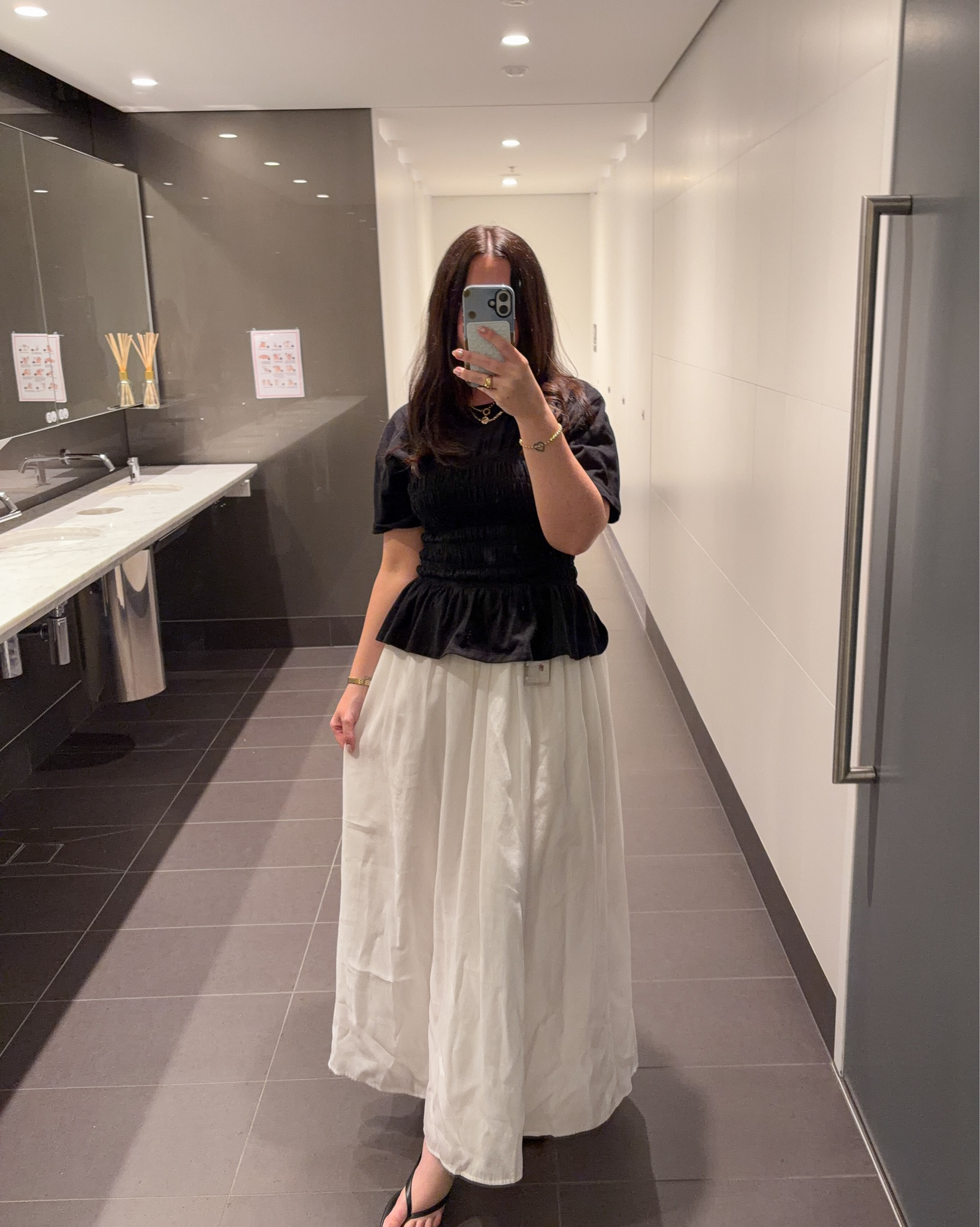 What I wore to work at the office this week

All About Eve ruched black tee (can’t link here, found similar)
Atmos&Here white maxi skirt (exact skirt sold out, linked same in brown & a similar style in white)
Commonry green stripe shirt (old, linked same in chocolate & similar in green)
Atmos&Here black maxi skirt: size 12
Henne black tank: size XL
Witchery pinstripe black pants: size 12
Uniqlo chocolate brown Airism tee: size XXL 
Witchery chocolate brown polka dot pants: size 12

#LTKworkwear #LTKmidsize #LTKaustralia