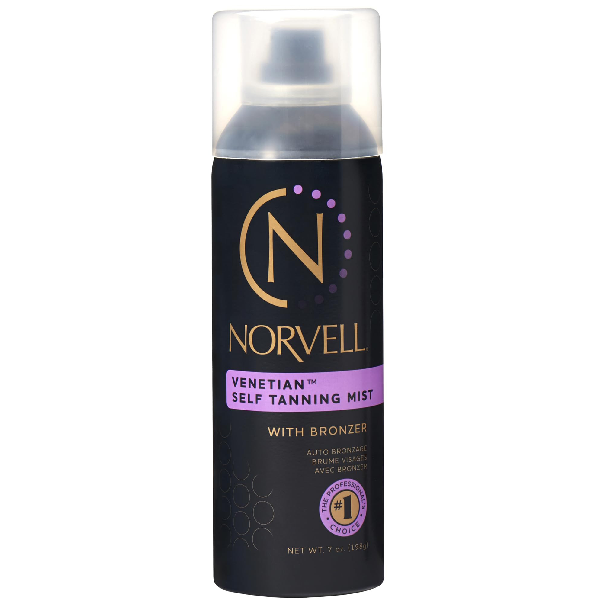 Norvell Venetian Sunless Self Tanner Mist 7 fl oz – Airbrush Spray Tanning Solution with Bronze... | Amazon (US)
