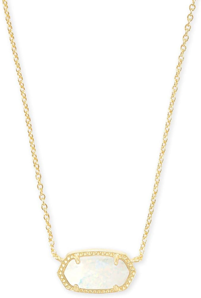 Kendra Scott Elisa Pendant Necklace for Women, Fashion Jewelry, 14k Gold-Plated | Amazon (US)