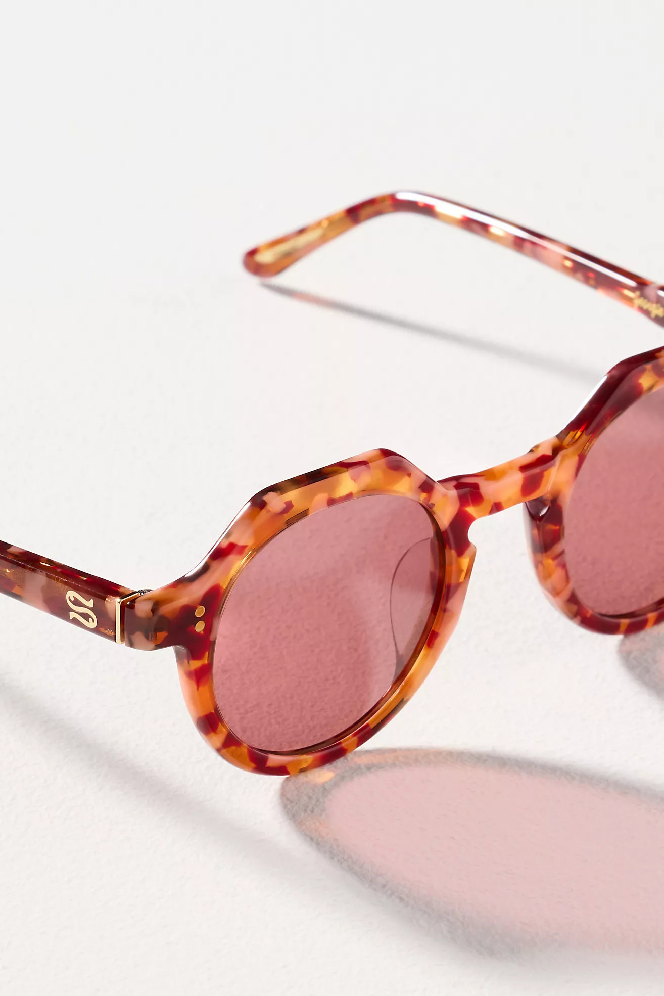 Sardine George Circle Sunglasses | Anthropologie (US)