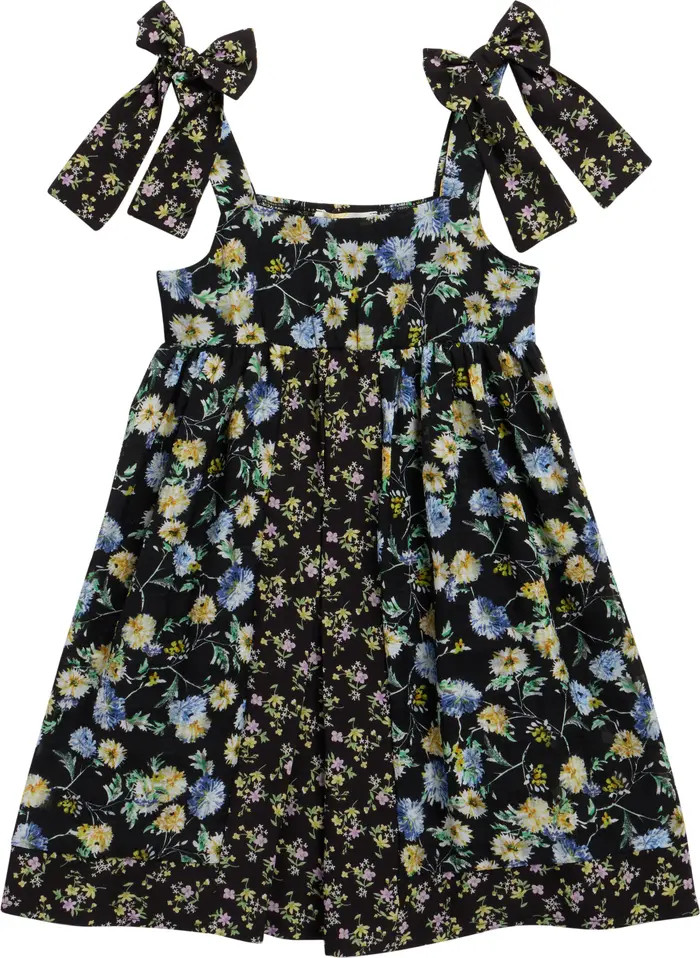 Truly Me Kids' Floral Bow Strap Sundress | Nordstrom | Nordstrom