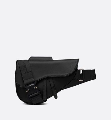 Saddle Bag Black Grained Calfskin | DIOR | Dior Beauty (US)