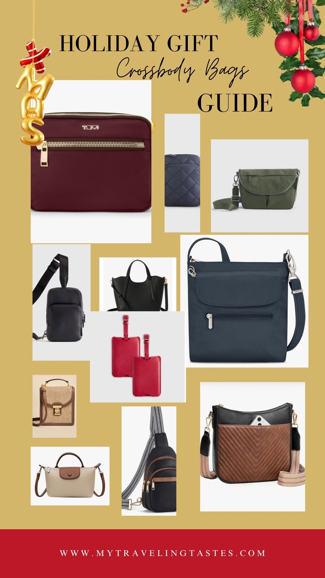 I love crossbody bags for their hands free vibe! They are perfect for travel, shopping, afternoons in the park with grandchildren and sporting events! 

#LTKGiftGuide #LTKItBag #LTKTravel