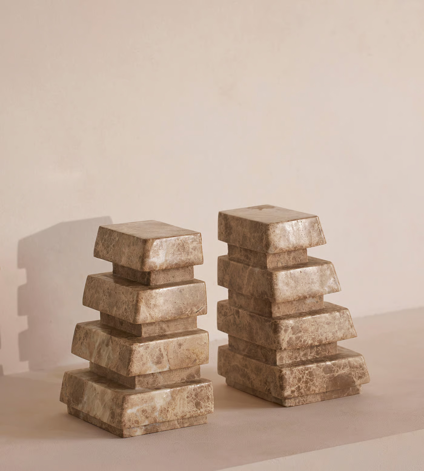 Alderman Emperador Bookends | Soho Home Ltd