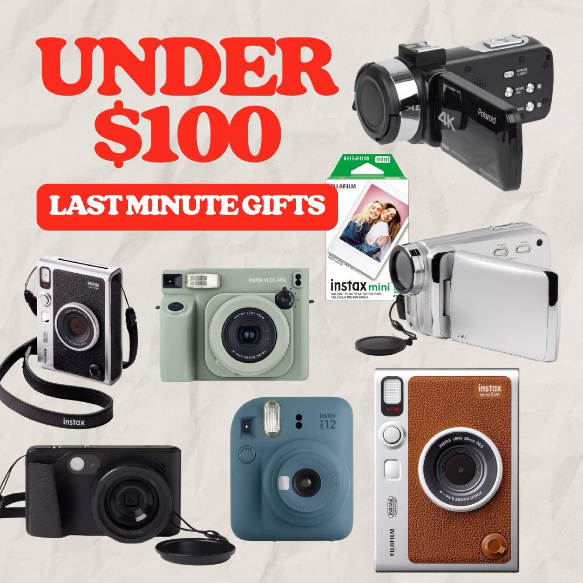 Capture the moment 🎥✨ Last-minute gifts under $100? These cameras are a picture-perfect pick! 🎁📸@Target #target #targetpartner #targetstyle @targetstyle @shop.ltk