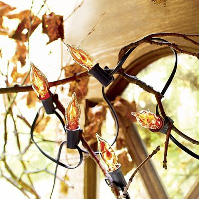 Flicker Flame Light Strand | Grandin Road