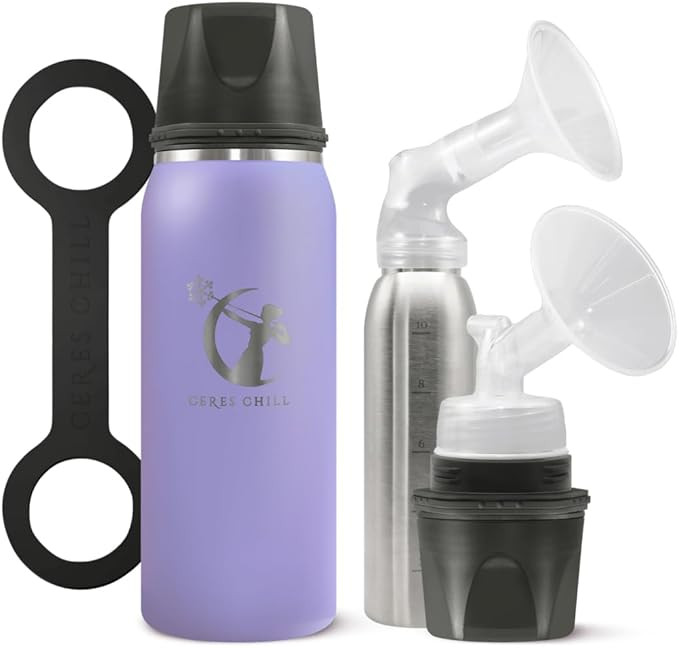Breastmilk Chiller Reusable Storage Container by CERES CHILL | Keeps Milk Safe for up to 20 Hours... | Amazon (US)