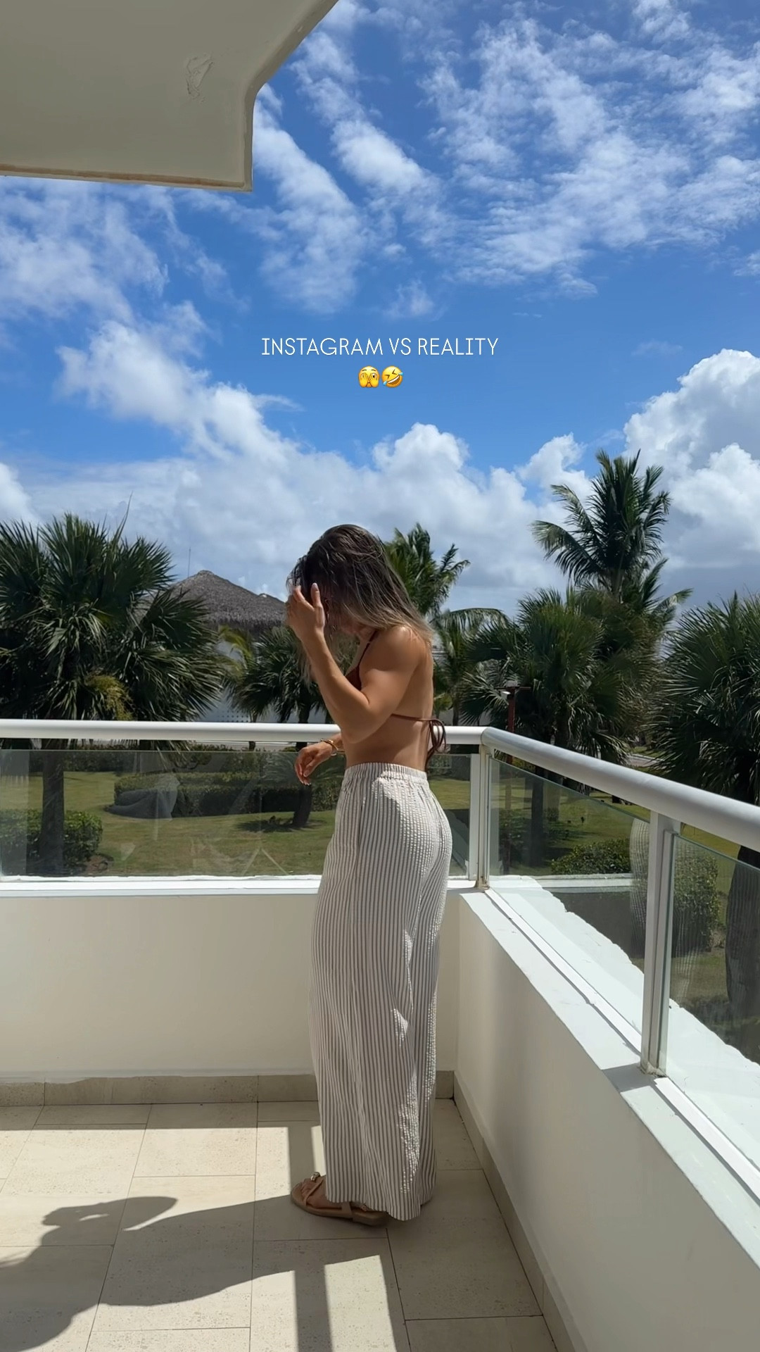 I thought my phone was going overboard 🤣🤣

#LTKStyleTip #LTKSwim #LTKTravel