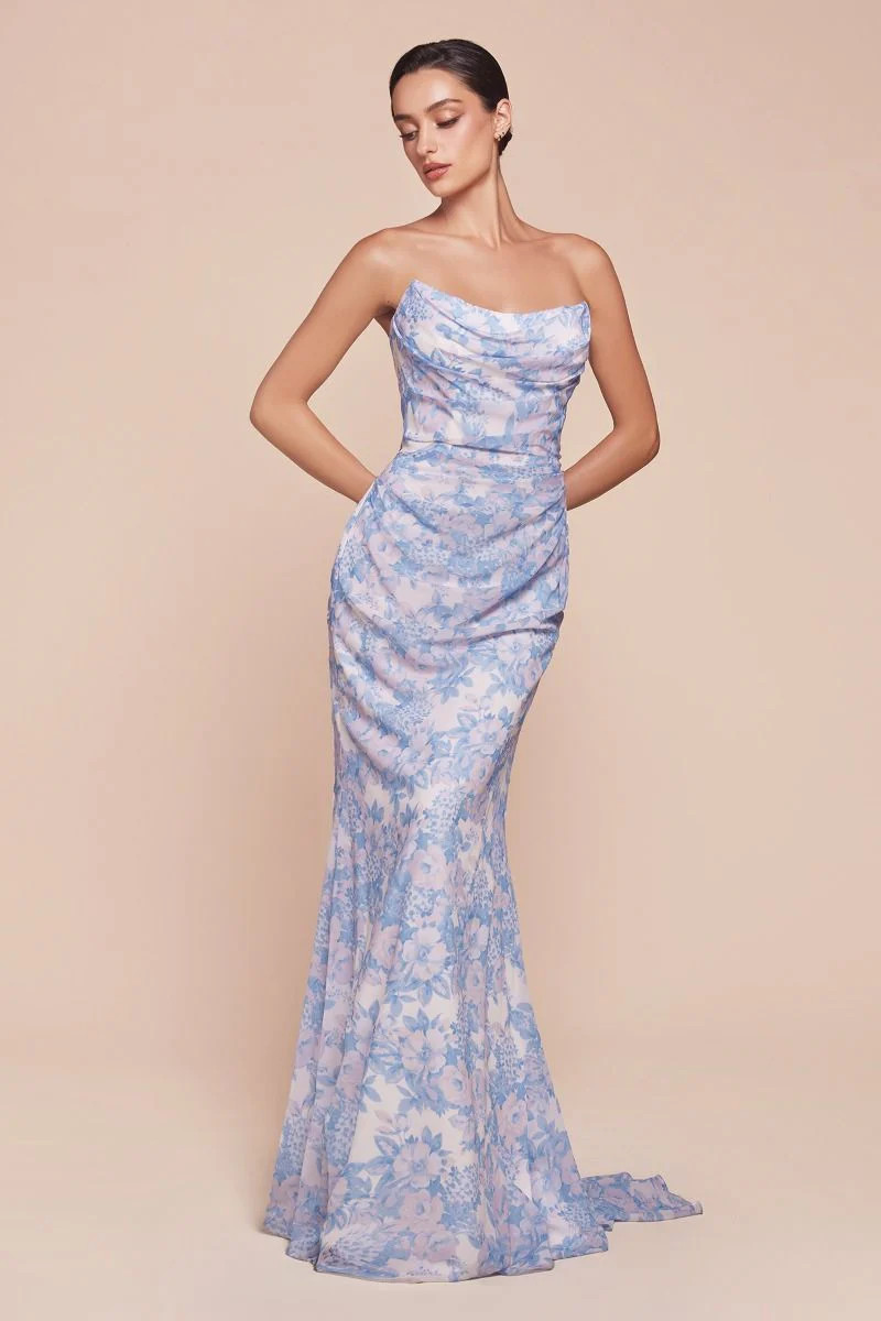 Marta Gown - Blue | Lady Black Tie | Lady Black Tie