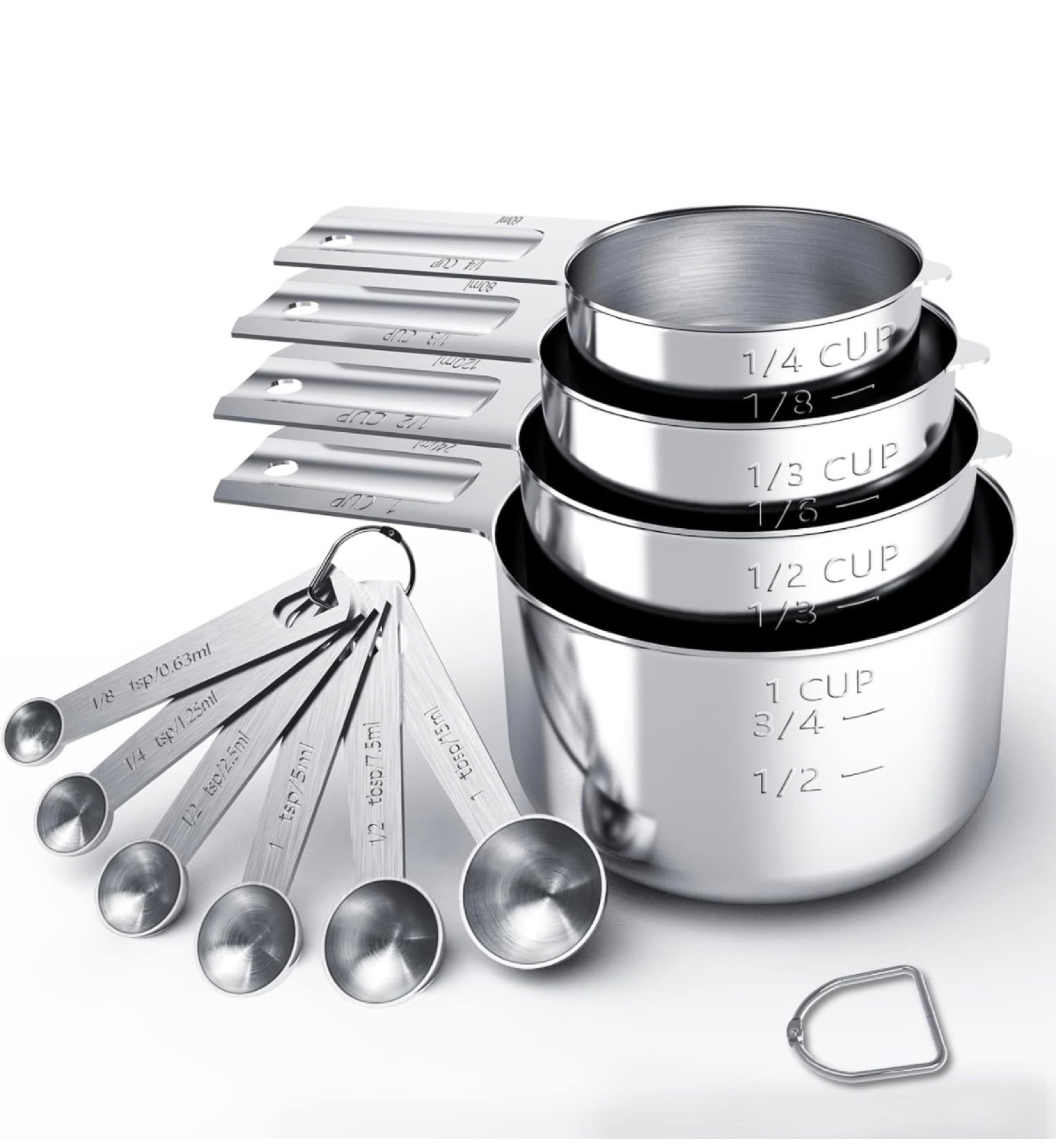Stainless Steel Measuring Cups and Spoon Set

Amazon Finds, Kitchen Gadgets, Essentials 

#LTKGiftGuide #LTKhome #LTKfindsunder50