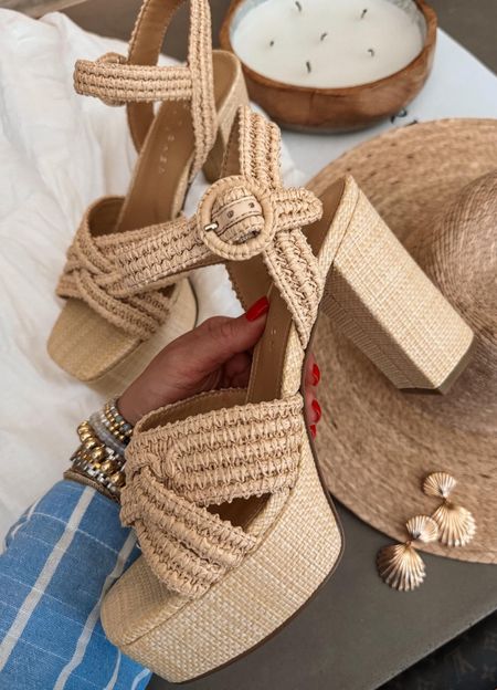 #accessories #marcfisher #shoes #shoelover #heels #wedges #rattan #summersandal #summerstyle #vacationvibe

#LTKFindsUnder100 #LTKShoeCrush #LTKStyleTip