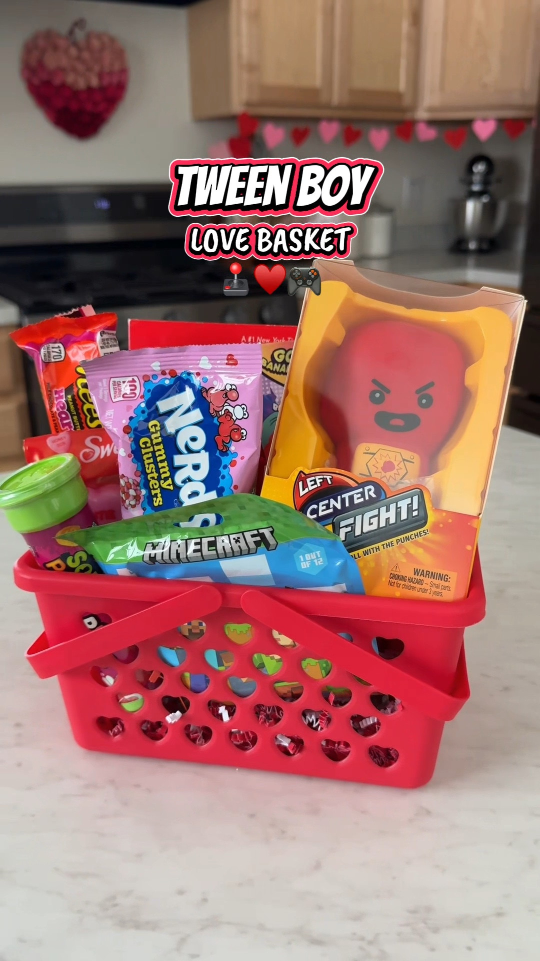 Tween boy’s love basket 🕹️♥️🎮

#LTKmomlife #LTKKids #LTKValentine