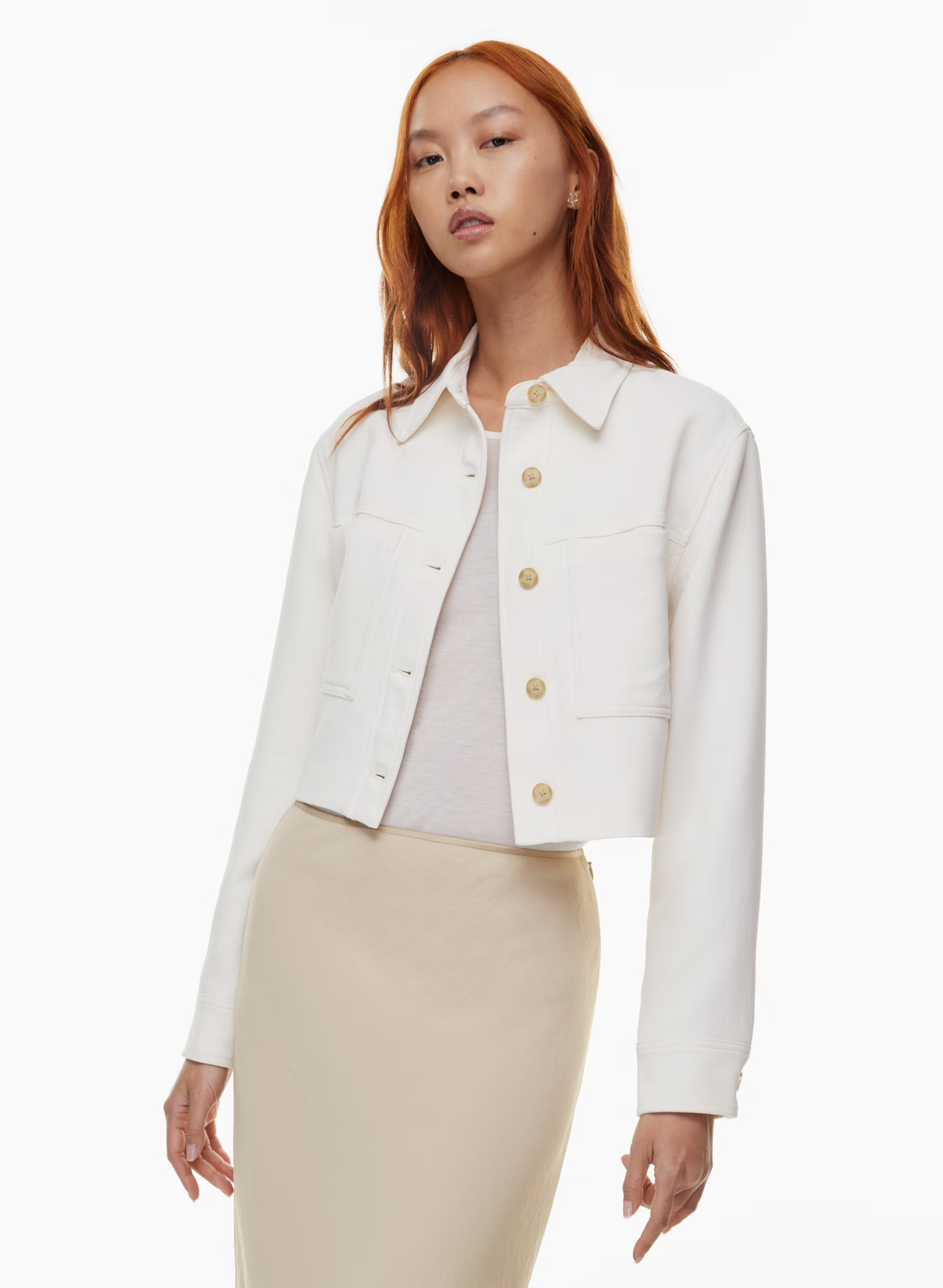 LITTLE CROPPED JACKET | Aritzia