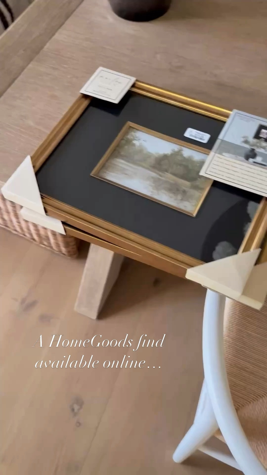 Found these frames at HomeGoods and they look so luxe! And now they are available on TJ Maxx online.