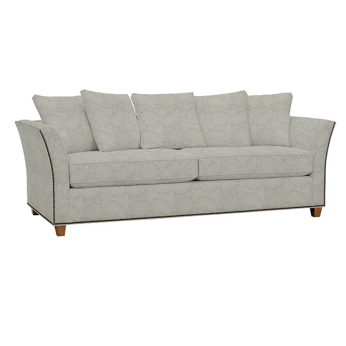 Tate Queen Sleeper with Antique Brass Nailheads | Ballard Designs, Inc.