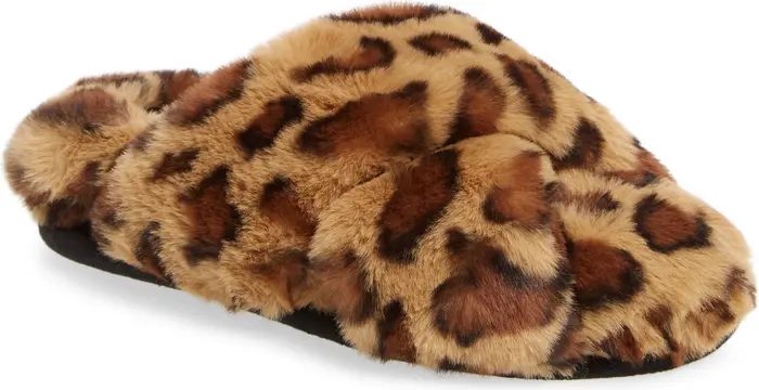 Sophie Criss Cross Plush Bedroom Slipper | Nordstrom Rack