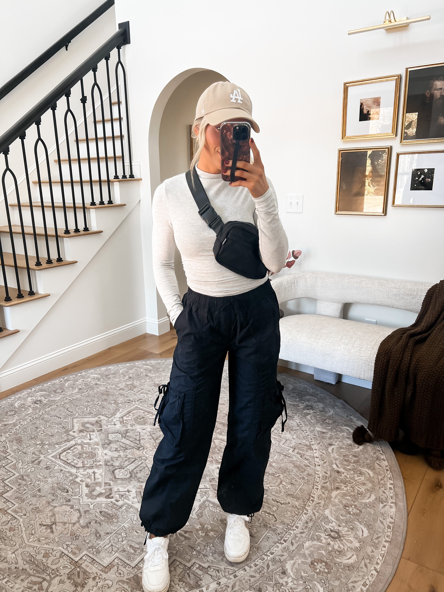 A&F LOOK 2: These cargo style pants are my FAV I have ever tried! Flattering & comfy..They are perfection. (Wearing xs) 

#LTKSeasonal #LTKfindsunder100 #LTKstyletip