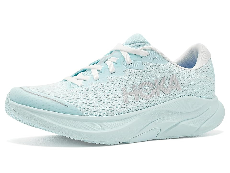 HOKA Kids Rincon 4 (Big Kid) Kids Shoes Glimmering Blue/Silver: 3.5 Big Kid M | Zappos