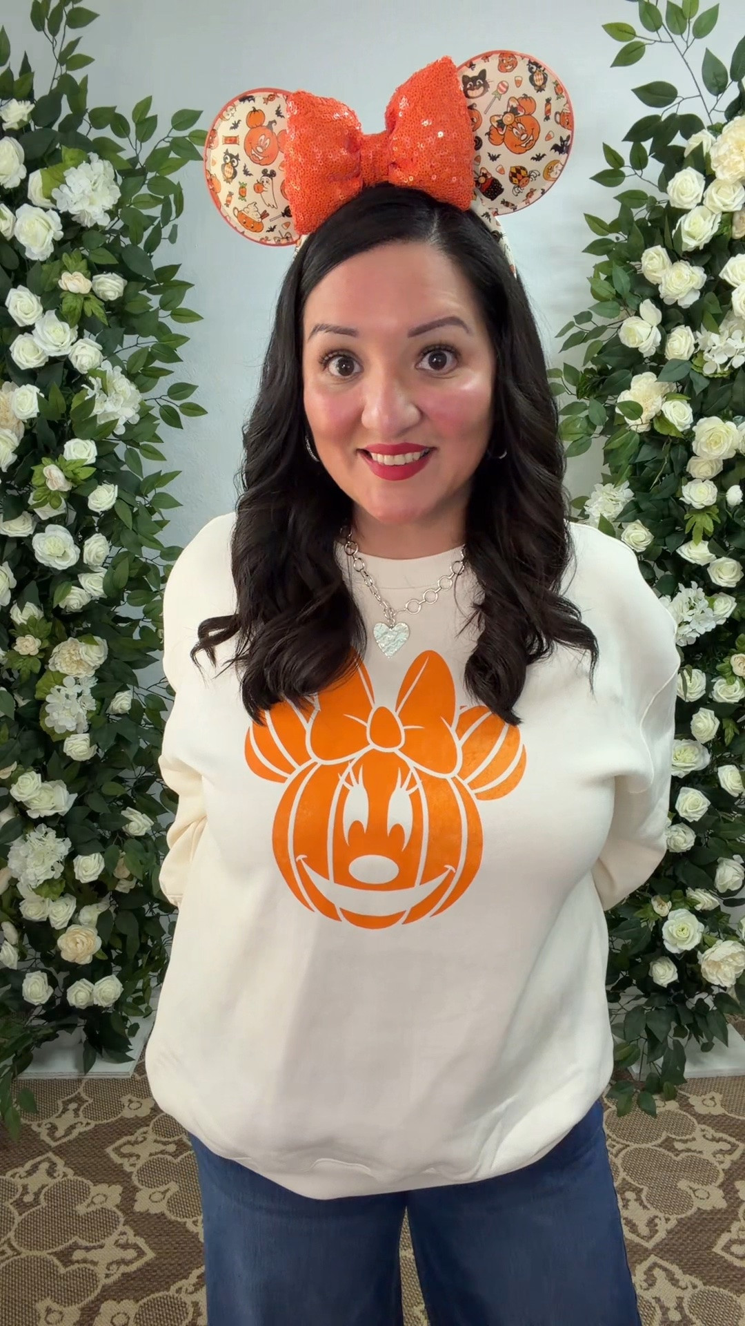 🎃🧡 Disney Halloween lovers, these ears are TOO CUTE! 👻🐭

Mickey & Minnie jack-o’-lanterns, ghosts, bats, candy corn + the prettiest sparkly orange bow?! ✨🎃 They’re giving ALL the Halloween vibes and would be perfect for Mickey’s Not-So-Scary Halloween Party!

They’re linked in my TikTok Shop—grab them before they disappear! 🧡

#DisneyHalloween #DisneyEars #MickeysNotSoScaryHalloweenParty #DisneyStore #DisneyLovers

#LTKgrwm #LTKdayinmylife #LTKootd