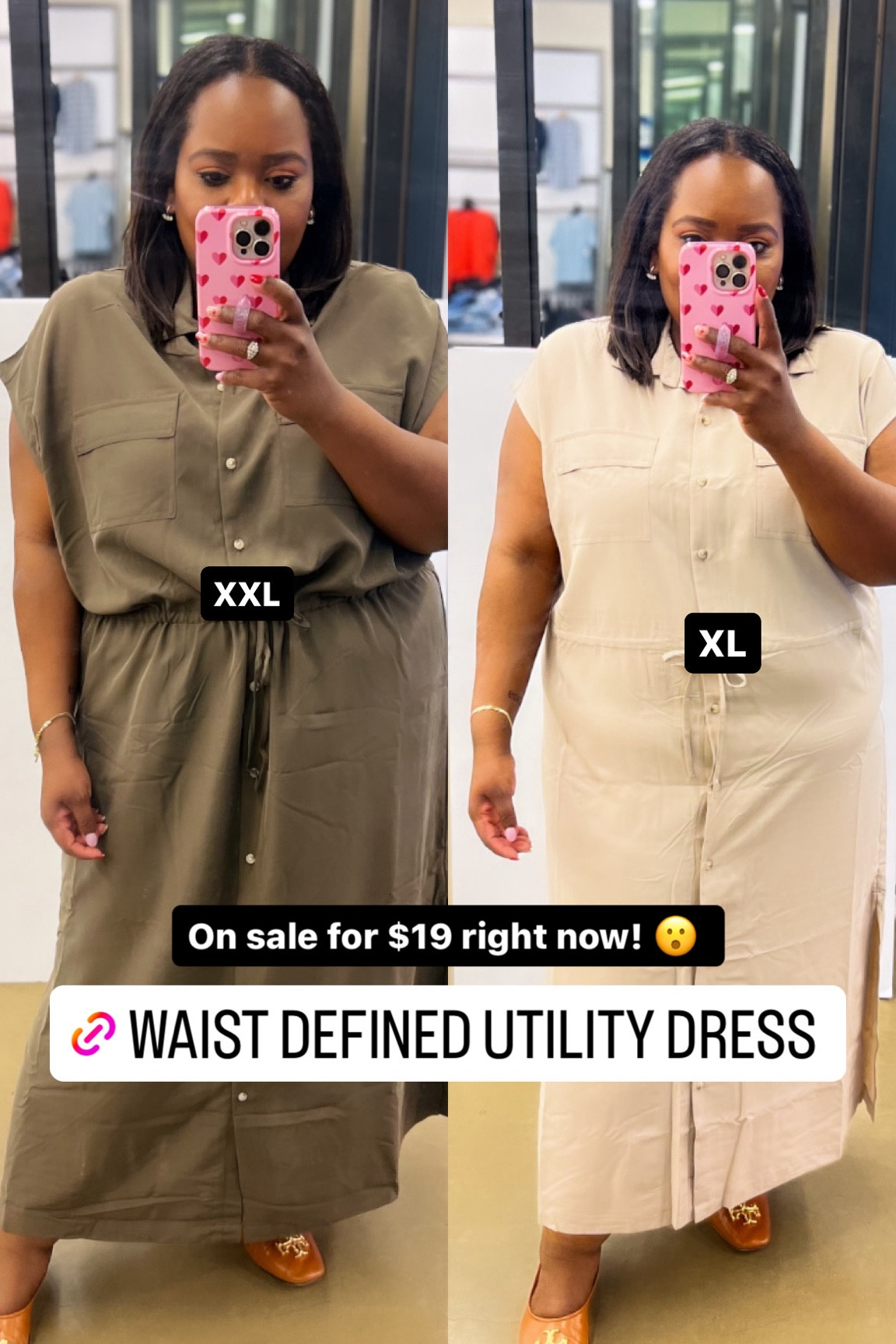 This Old Navy utility dress is on sale for $19!! 🤩 

#LTKsalealert #LTKmidsize #LTKstyletip