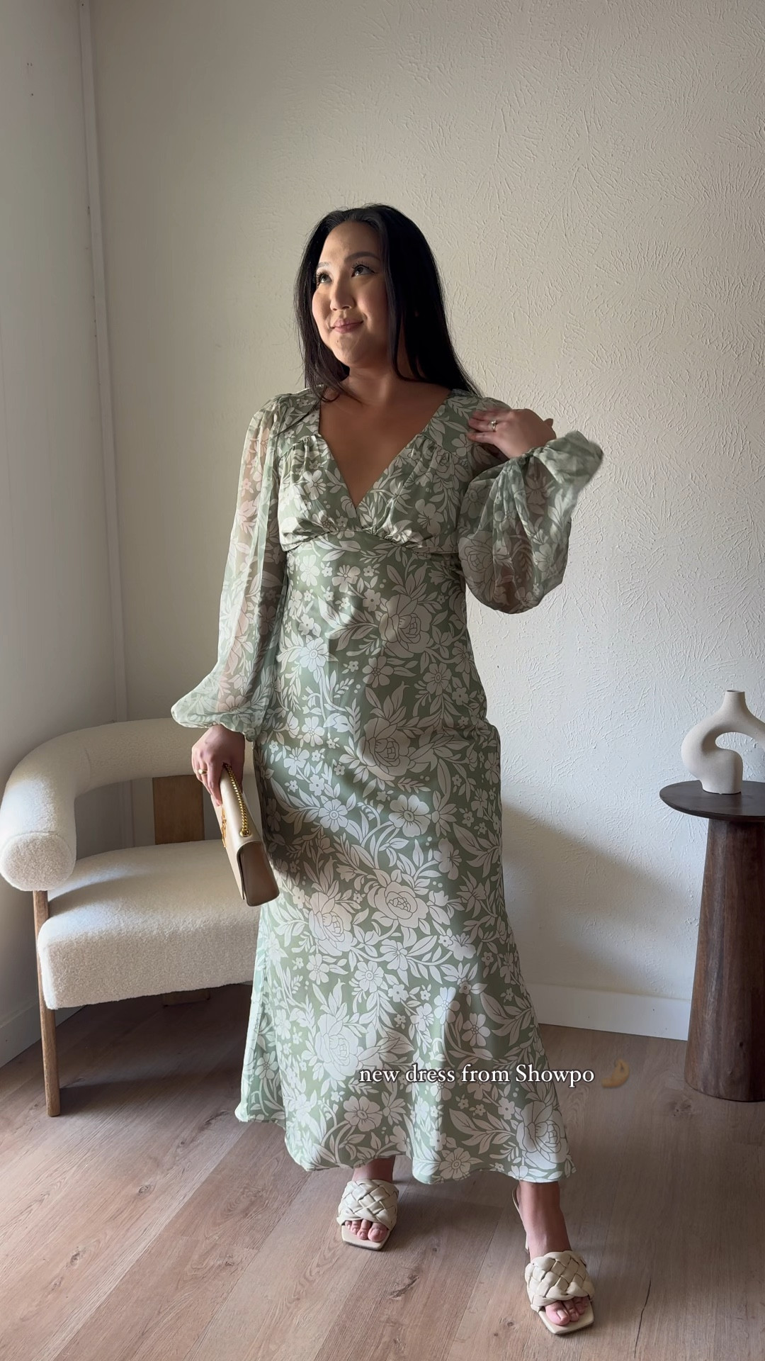 long sleeve lace communion dress LalaMira The Wren