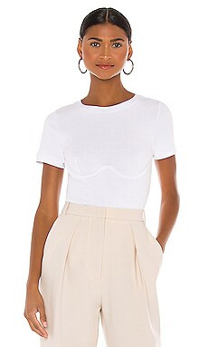 OW Intimates Thea Bodysuit in White from Revolve.com | Revolve Clothing (Global)