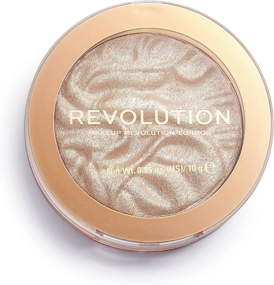 Makeup Revolution Highlight Reloaded, Pigment Rich & Silky Formula, Cruelty-Free & Vegan, Dare to... | Amazon (US)