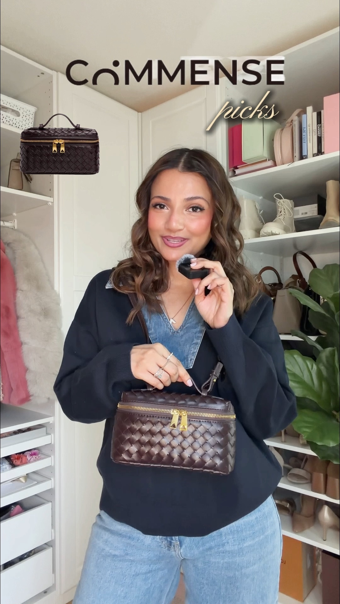 January picks from @commense.official 🤍
The perfect woven bag, denim detail sweaters and a burgundy dress to pair with tights. Which piece is your fave?

#FashionInspo
#OOTDReel
#WinterWardrobe
#commense #commensereview

#LTKworkwear #LTKcanada #LTKwinter