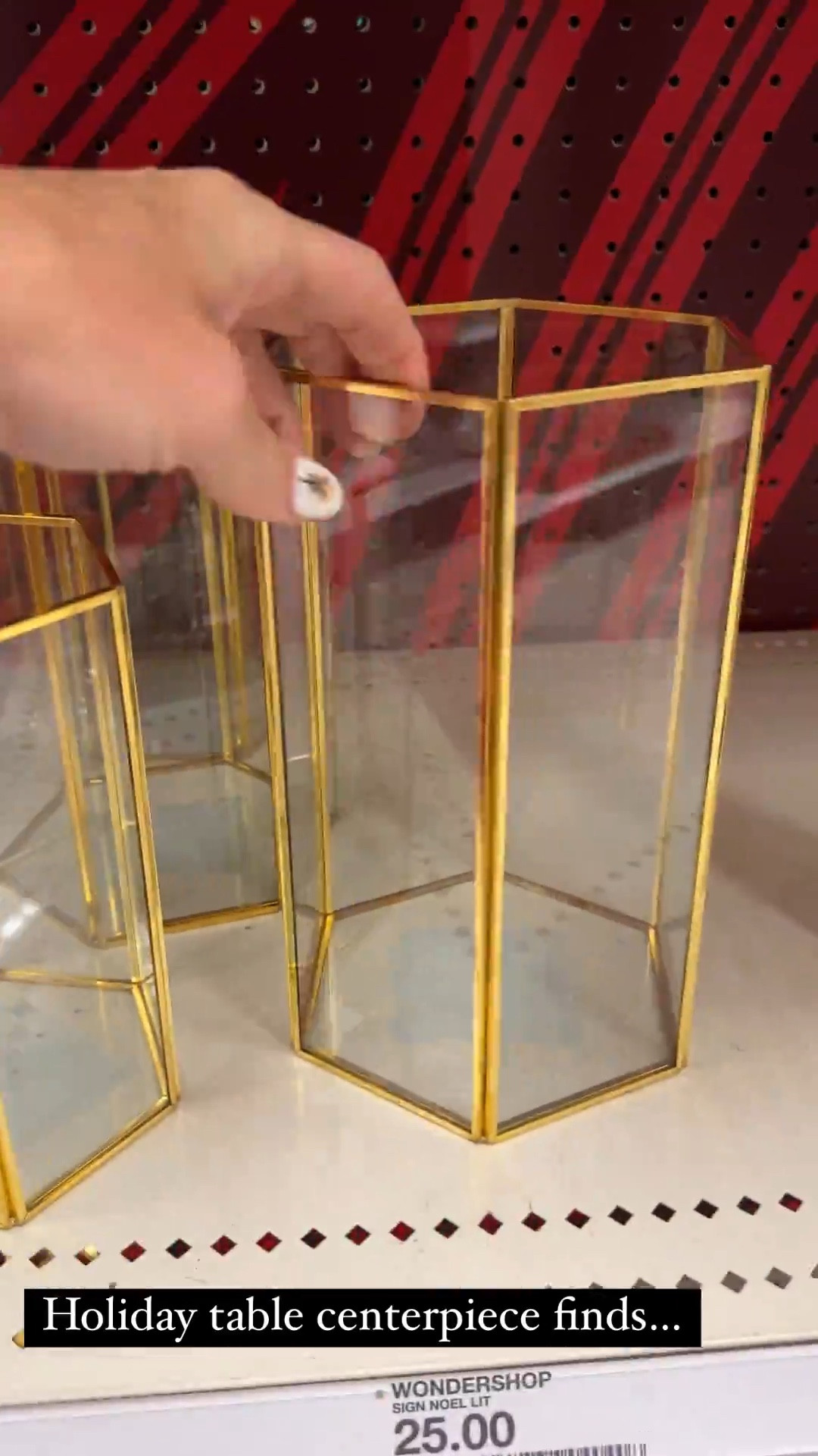 I owned something similar and I saw them at target this year for super cheap, I put candles in these for my holiday table setting I love the look.

#HolidayTable #candleHolder #Christmas #HolidayDecorations #HolidayDecor 

#LTKHoliday #LTKWatchNow #LTKParties