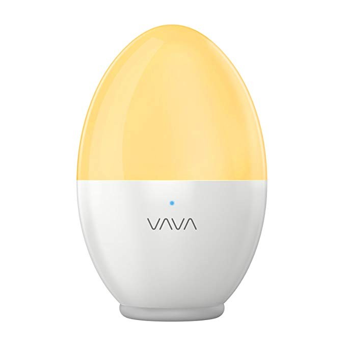 VAVA VA-HP008 Night Lights for Kids, LED Nursery Lamp with Free Stickers, Safe ABS+PC, Adjustable... | Amazon (US)