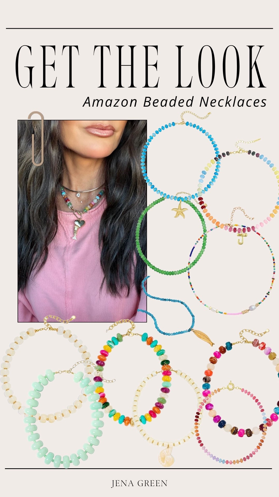 Amazon Versions of my Beaded Necklace | Get the Look | Amazon Beaded Necklaces

#LTKootd #LTKSeasonal