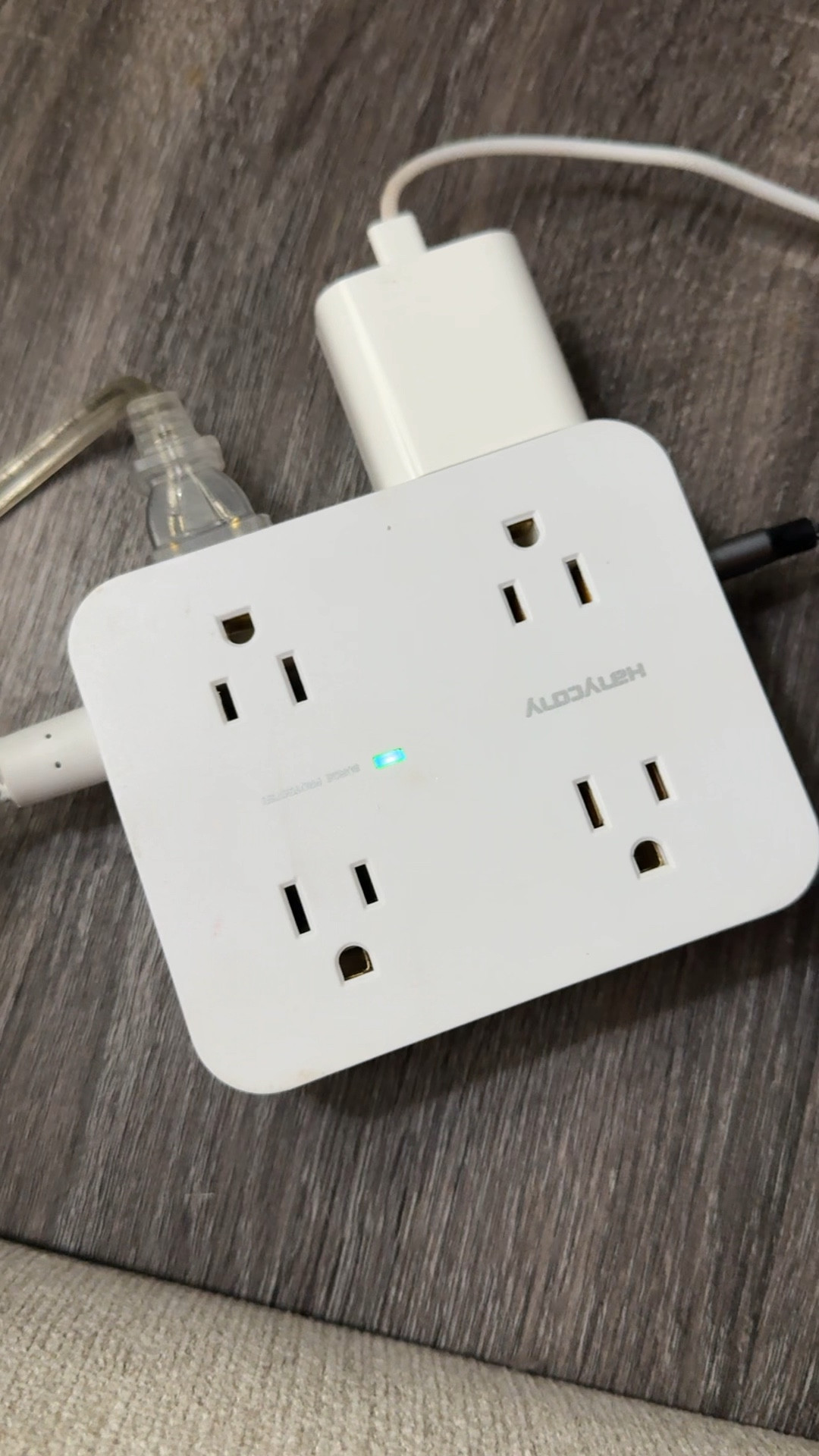In 2024, I replaced every power strip in our house to this one. It has 8 outlet plugs and 4 usb plus. It’s not bulky and is perfect for every space. 

#LTKWatchNow #LTKTravel #LTKHome