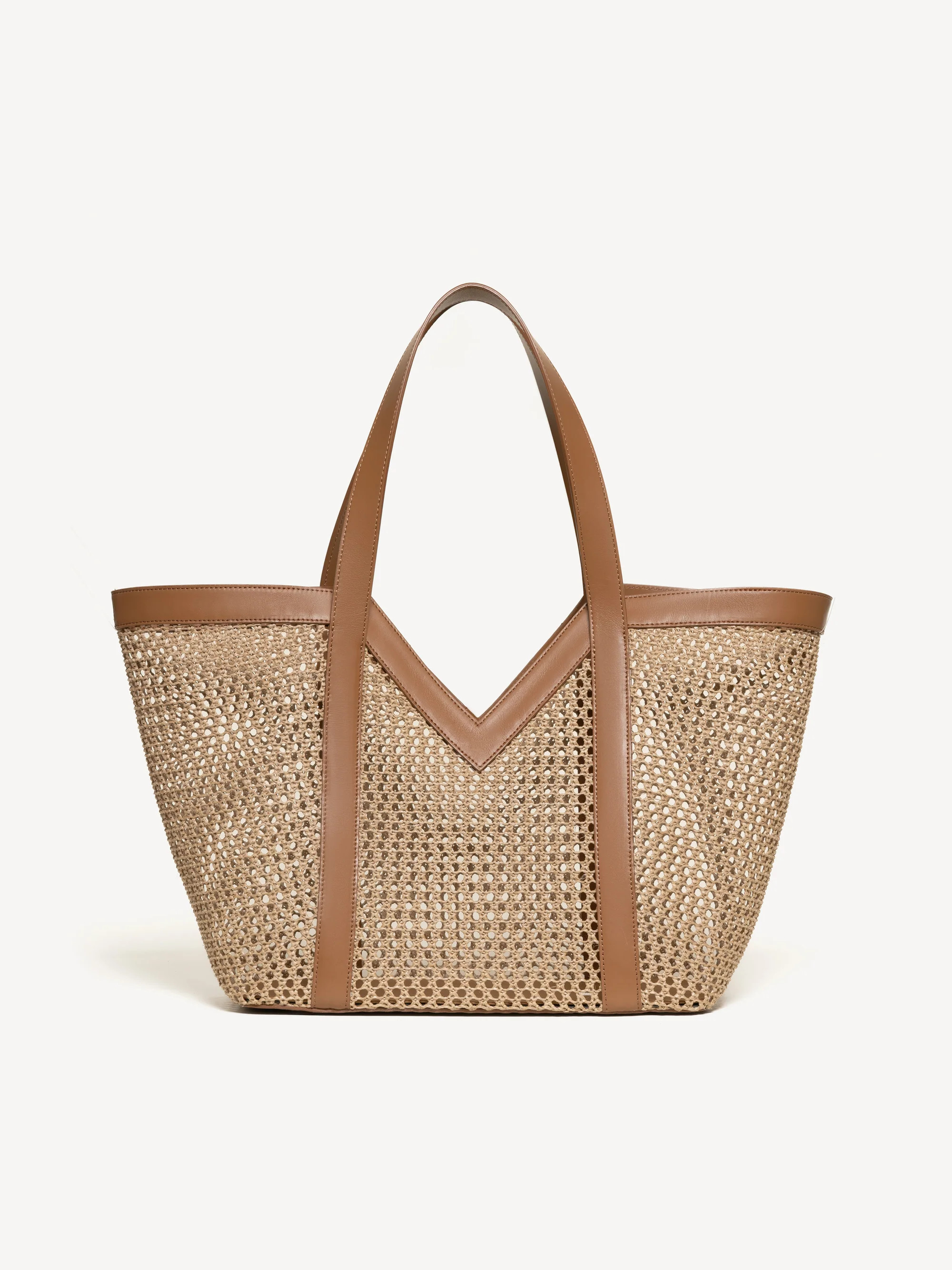 The Prima Raffia Tote | M.GEMI