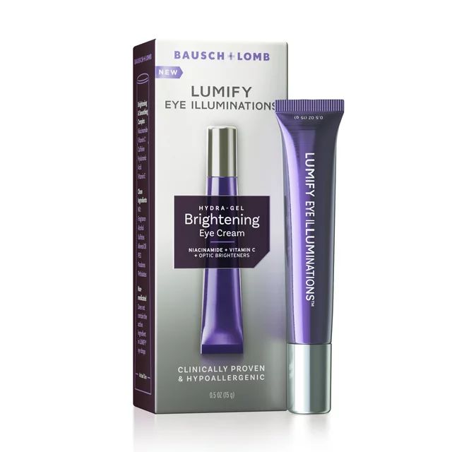 LUMIFY Eye Illuminations Hydra-Gel Brightening Eye Cream, Under Eye Brightener with Hyaluronic Ac... | Walmart (US)