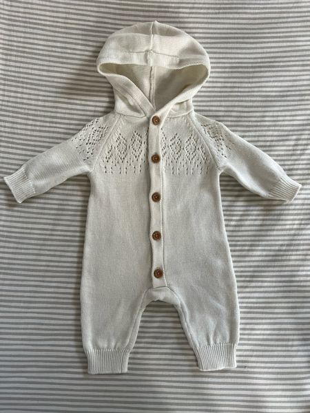 Organic cotton sweater knit jumpsuit from Carter’s 

#LTKbaby