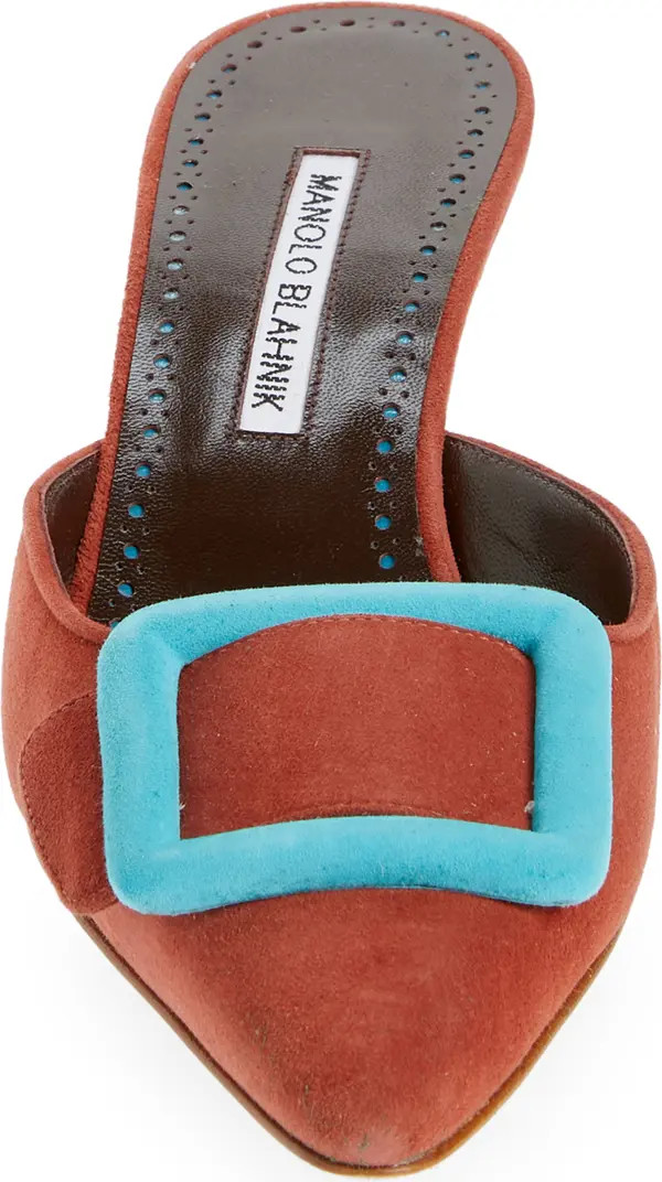 Maysalebi Buckle Pointed Toe Mule (Women) | Nordstrom