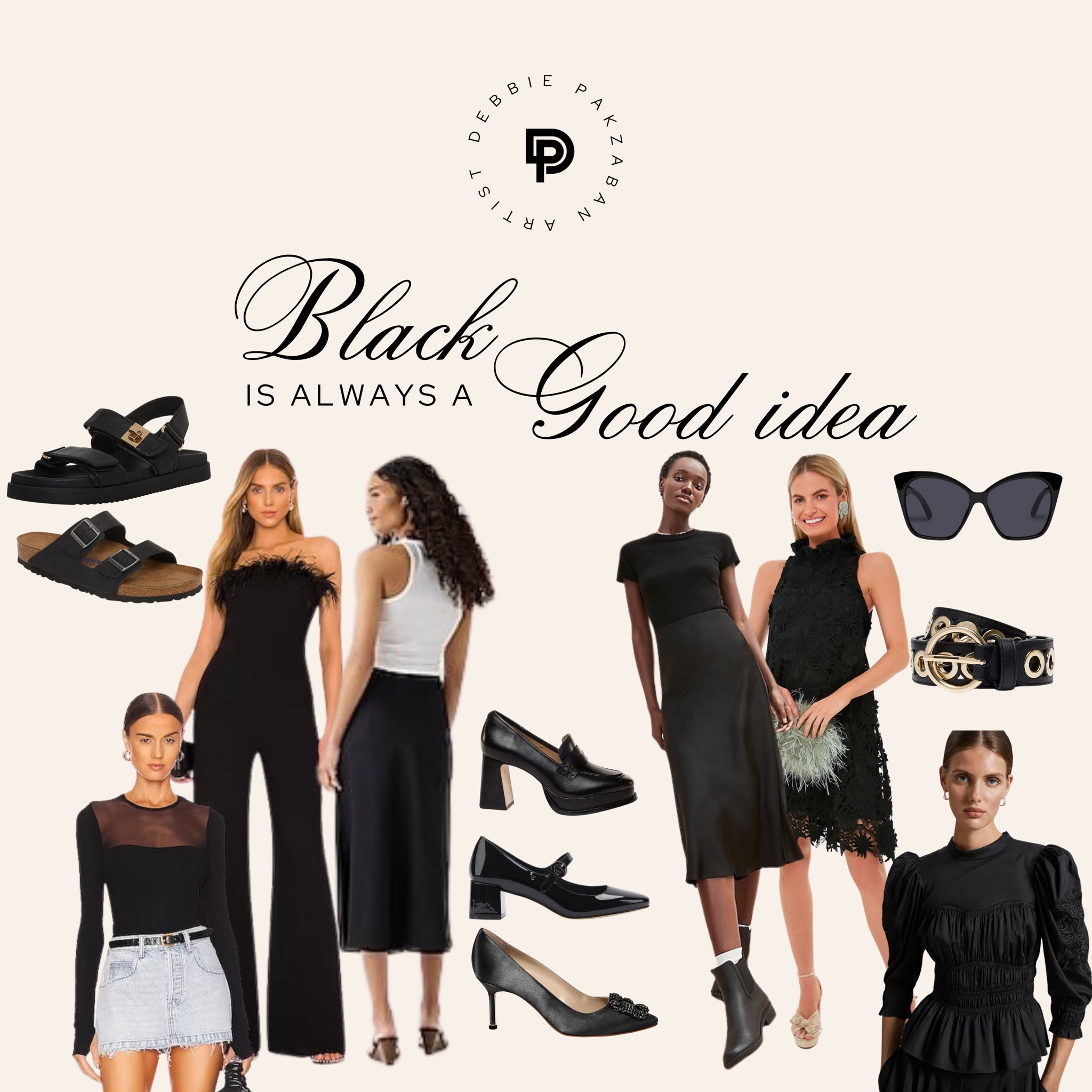 Black is always a good idea 🖤