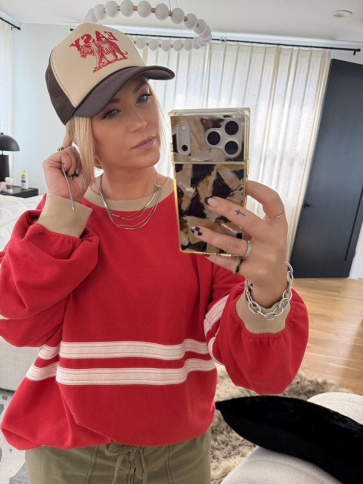 When your sons baseball team is the tigers… 

 #LTKootd #LTKmomlife #LTKMidsize