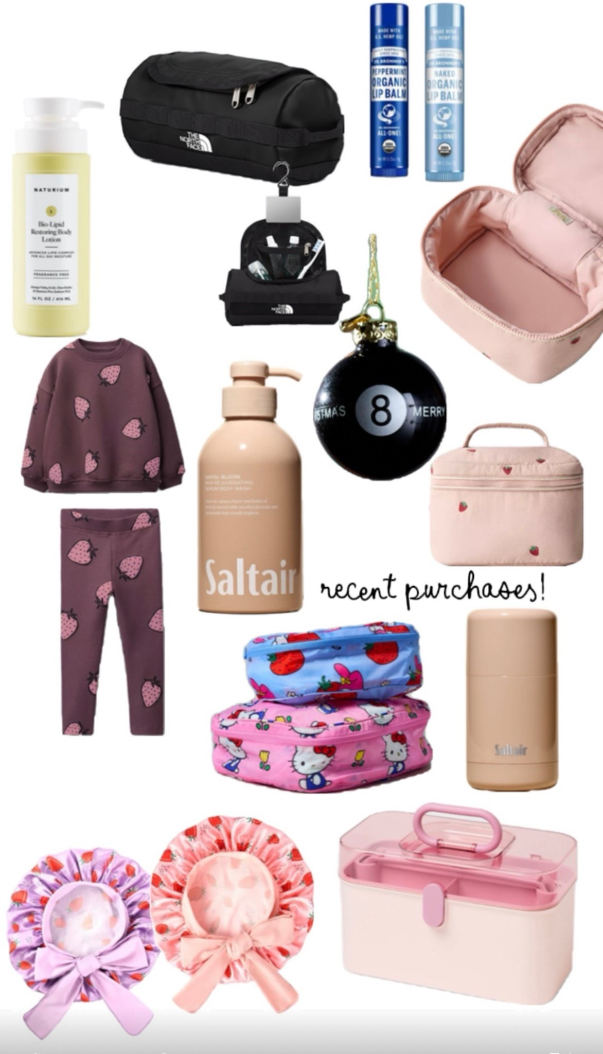 recent purchases 💌

strawberry set + 🍓toiletry bag from zara! 

set: ref 1880/627 1880/628
bag: ref 1569/630