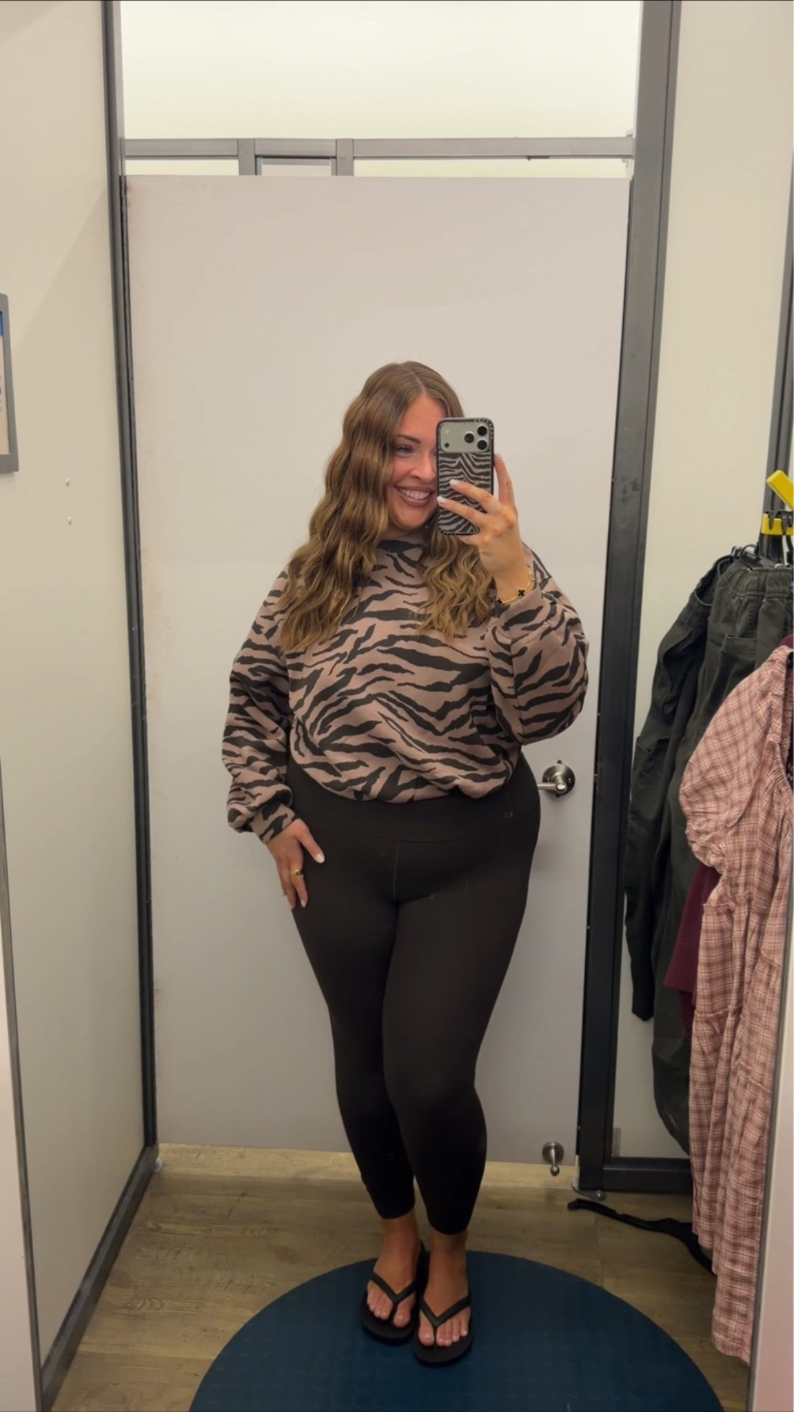 Wearing a large!