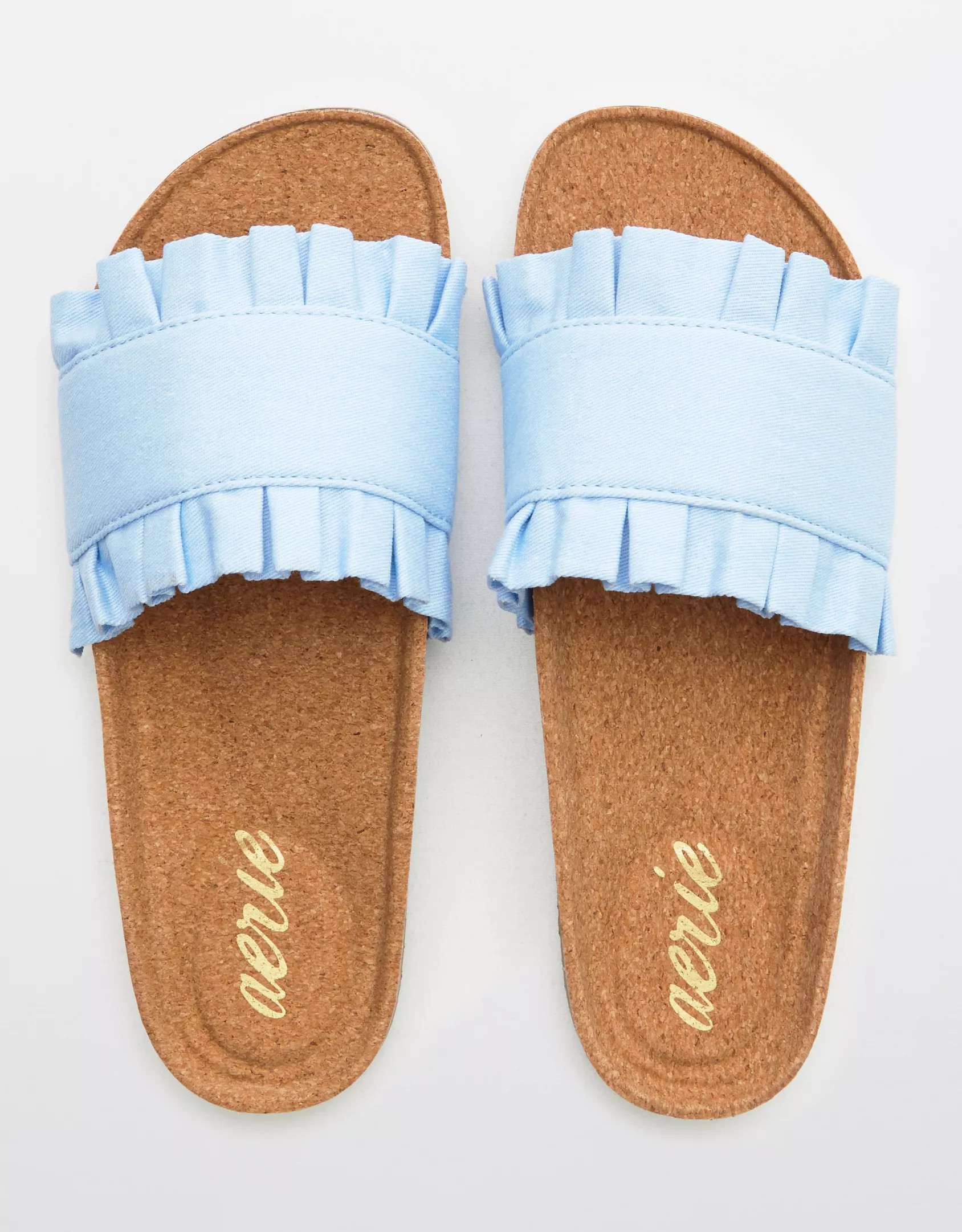 Aerie Ruffle Slide | American Eagle Outfitters (US & CA)