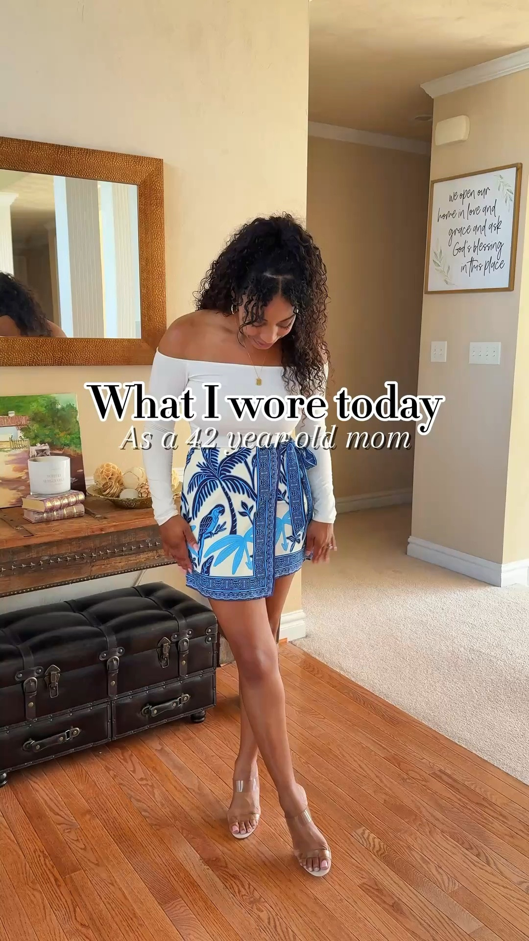 The cutest wrap skirt for spring. 

#LTKOver40