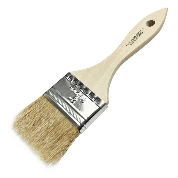 Linzer 2 in. Natural Bristle Flat Chip Paint Brush - Walmart.com | Walmart (US)