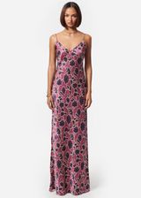 Raven Gown Baroque Paisley | CAMI NYC