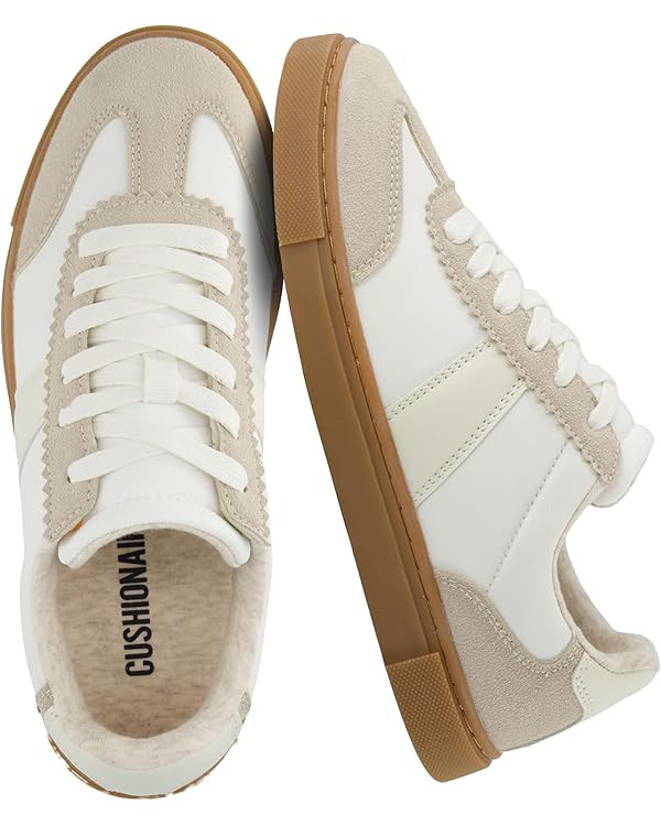 CUSHIONAIRE Balance Womens Sneakers, Casual Tennis Shoes for Women with Memory Foam and Slip Resi... | Amazon (US)