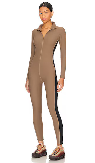 YEAR OF OURS Thermal Ski Onesie in Taupe. - size S | Revolve Clothing (Global)