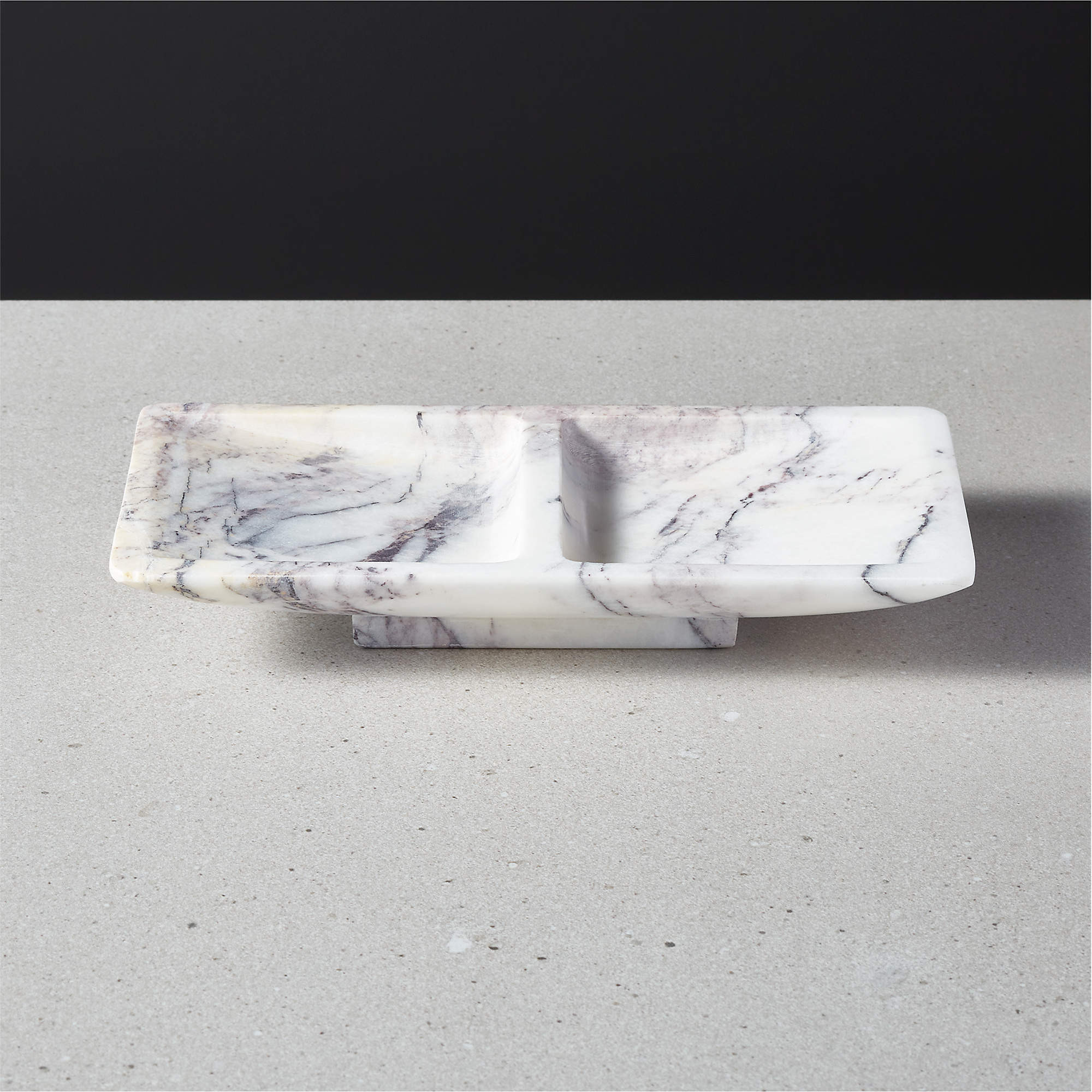 Daily Essentials Marble Jewelry Tray by Jennifer Fisher + Reviews | CB2 | CB2