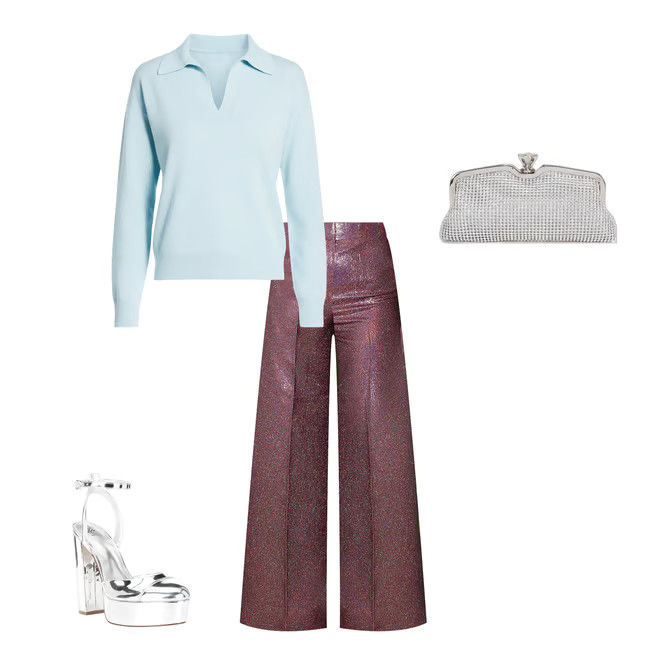 Antonio Melani x The Nat Note Maddie Henley Johnny Collar Long Sleeve Cashmere Sweater | Dillard'... | Dillard's