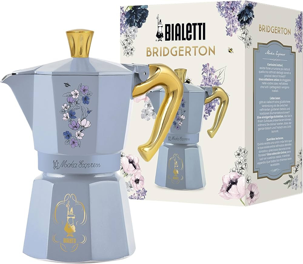 Bialetti – Moka Express Bridgerton: Iconic stovetop Espresso Maker – Official Netflix License... | Amazon (US)