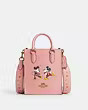 Disney X Coach North South Mini Tote With Ice Skate Motif | Coach Outlet US
